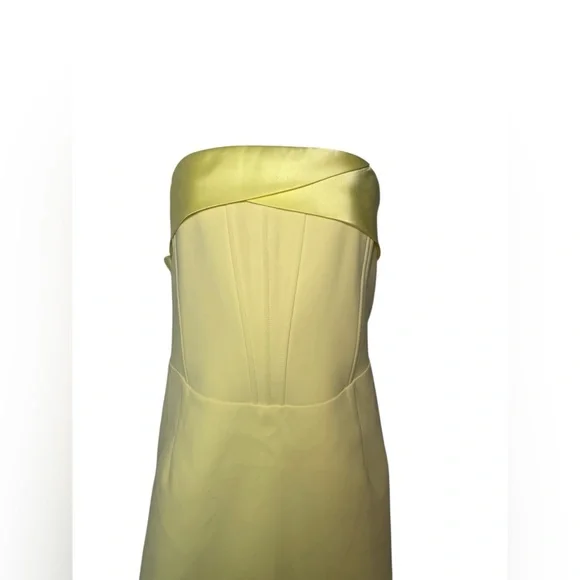 Retrofête Lydia Yellow Strapless Corset Mini Dress Size XXL NWT - Picture 4 of 9